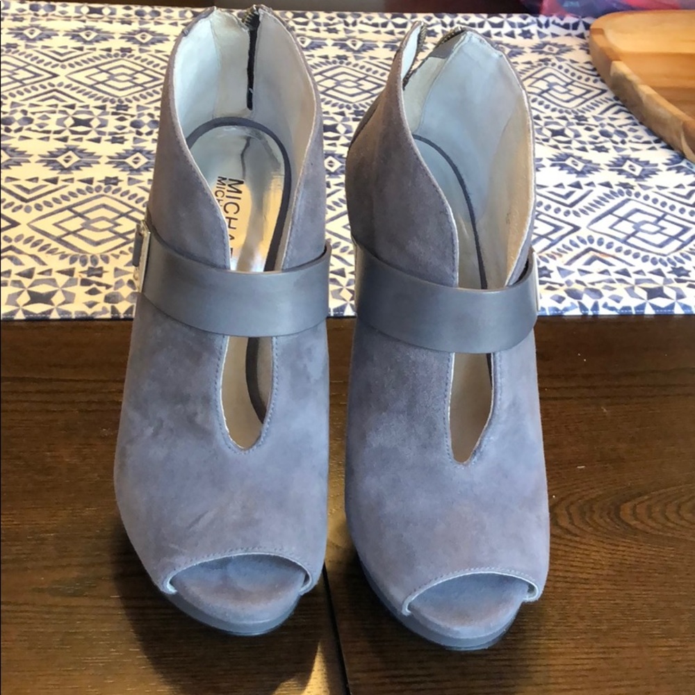 Michael by Michael Kors Open Toe Booties